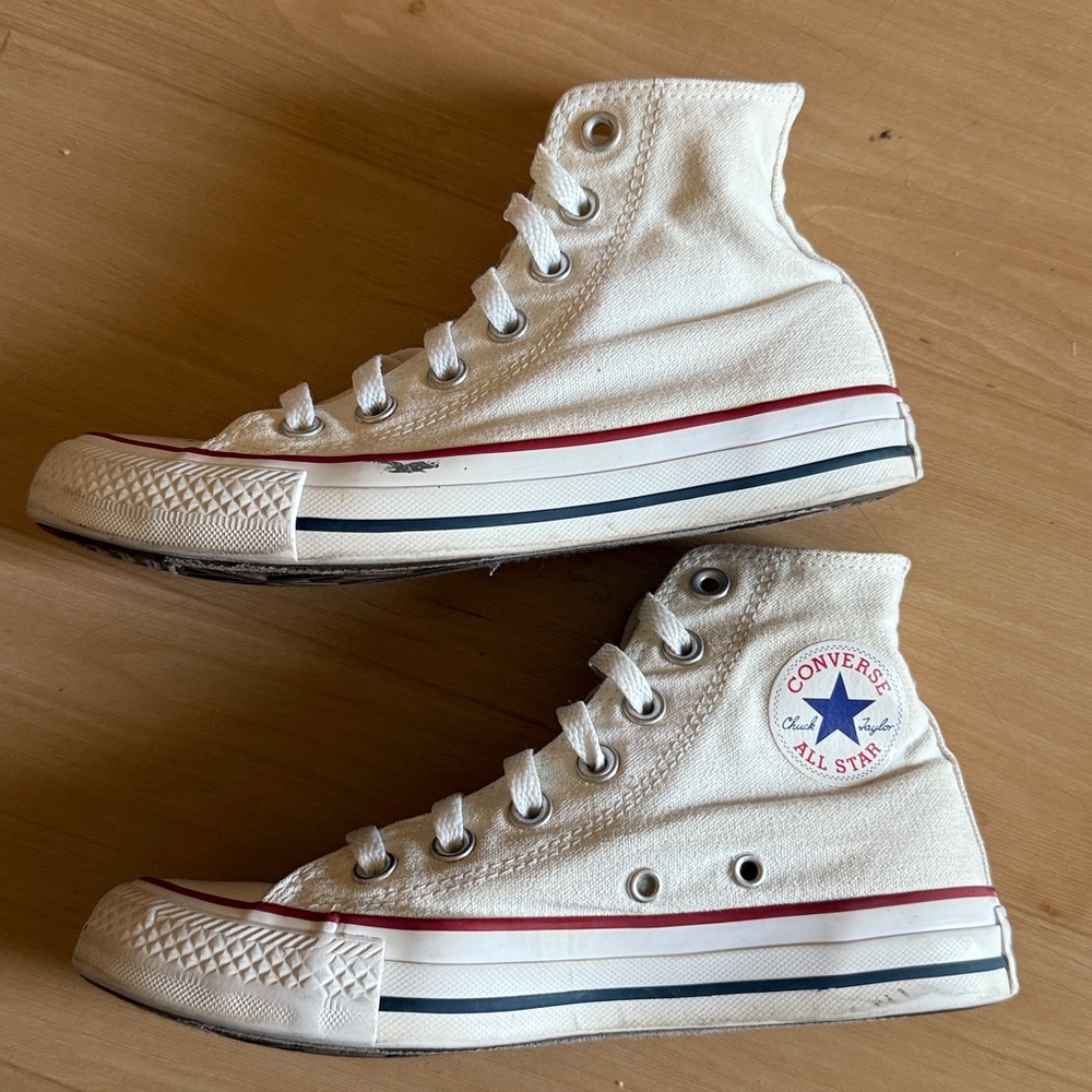 CONVERSE ALL STAR CHUCK TAYLOR HIGH TOP CANVAS SNEAKERS UNISEX SZ MEN 3 WOMENS 5 - Picture 7 of 11